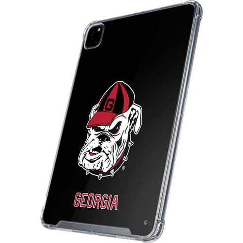 University of Georgia Bulldogs Mascot iPad Pro 12.9in (2020) Clear Case